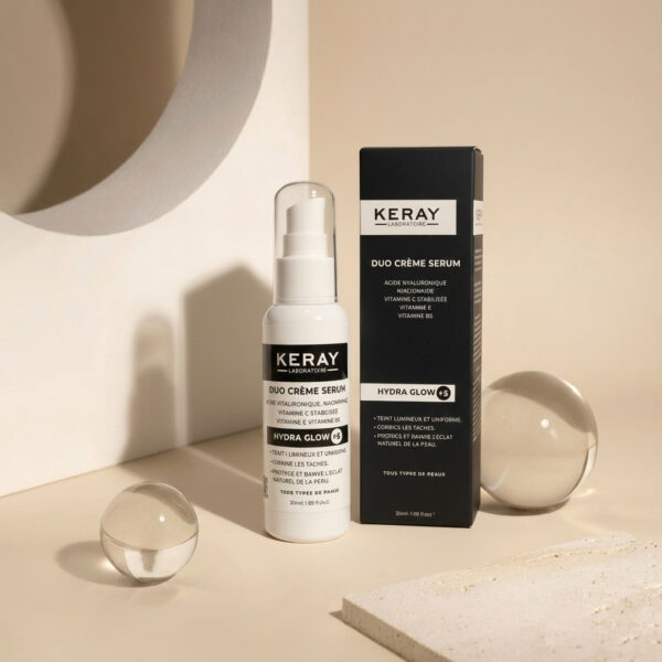 DUO CRÈME SERUM « HYDRA GLOW +5 »